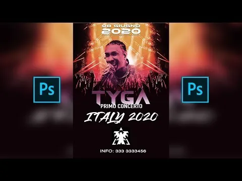 Come creare una locandina per un evento con photoshop