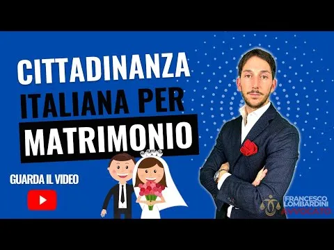 Come richiedere cittadinanza italiana dopo matrimonio