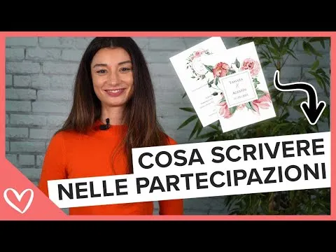 Come si scrive sulle partecipazioni di matrimonio