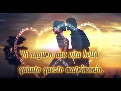 Come scrivere un biglietto di auguri di matrimonio