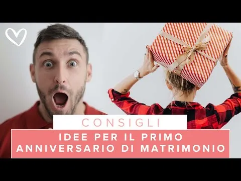 Come si chiama il primo anniversario di matrimonio