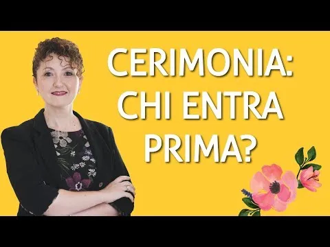 Come si entra in chiesa matrimonio
