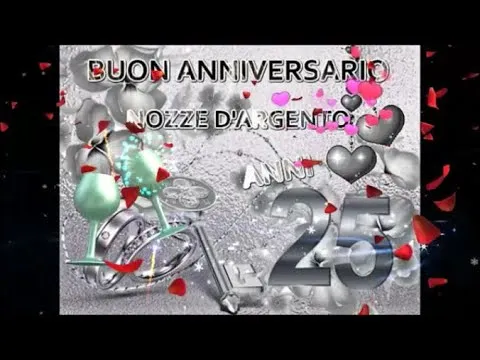 Come si festeggiano i 25 anni di matrimonio